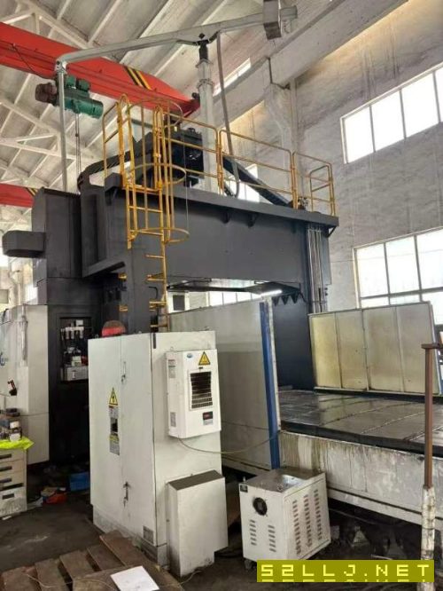 刚刚买下：顶配南通国盛4028龙门加工中心，2022年10月.