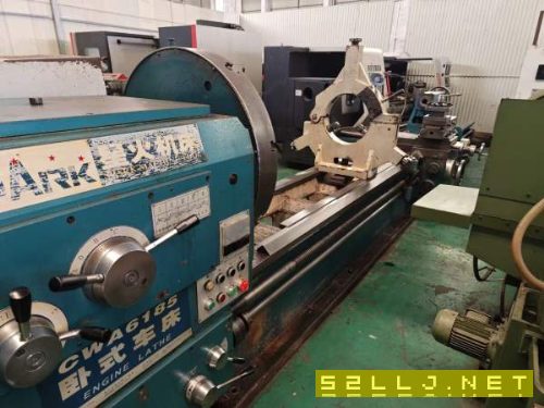 精品星火CWA61855米车床，导轨如镜面