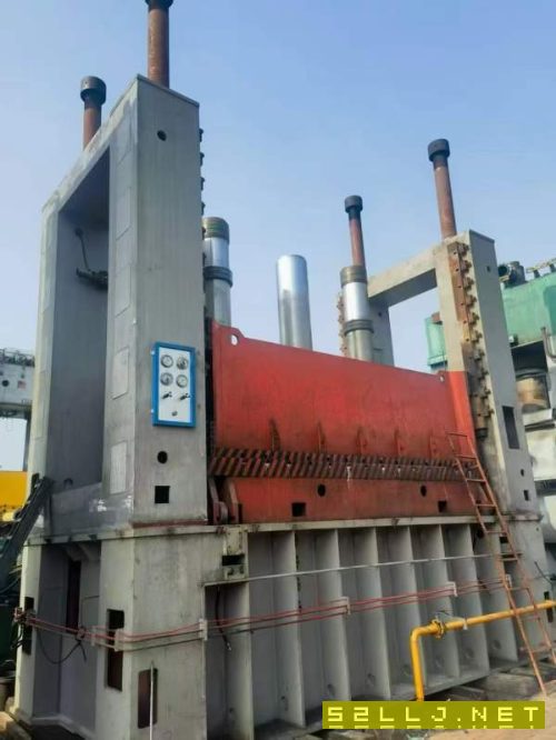 安装未用2300吨框架液压机移动工作台多点顶出台面4.8.