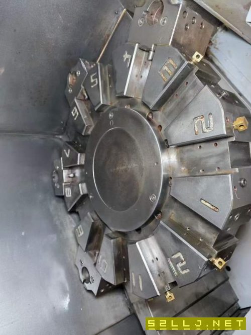 马扎克QTN200数控车床，10寸卡盘，12工位，带尾座，加.