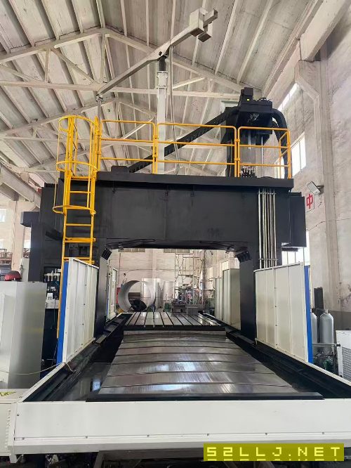 刚刚买下：顶配南通国盛4028龙门加工中心，2022年10月.