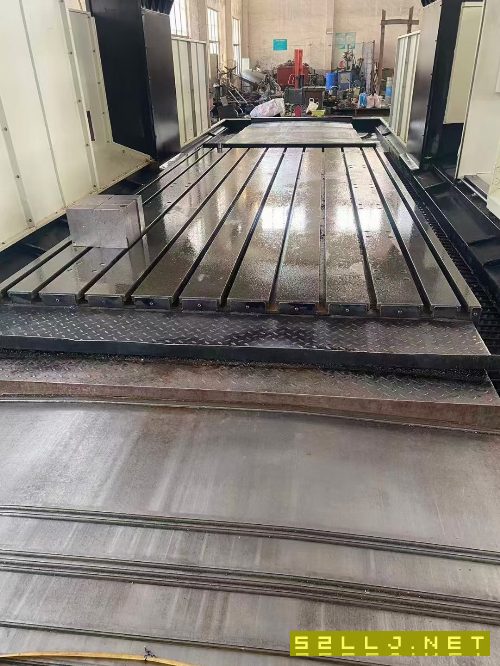 刚刚买下：顶配南通国盛4028龙门加工中心，2022年10月.