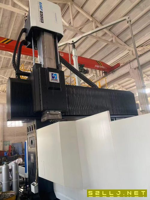 刚刚买下：顶配南通国盛4028龙门加工中心，2022年10月.