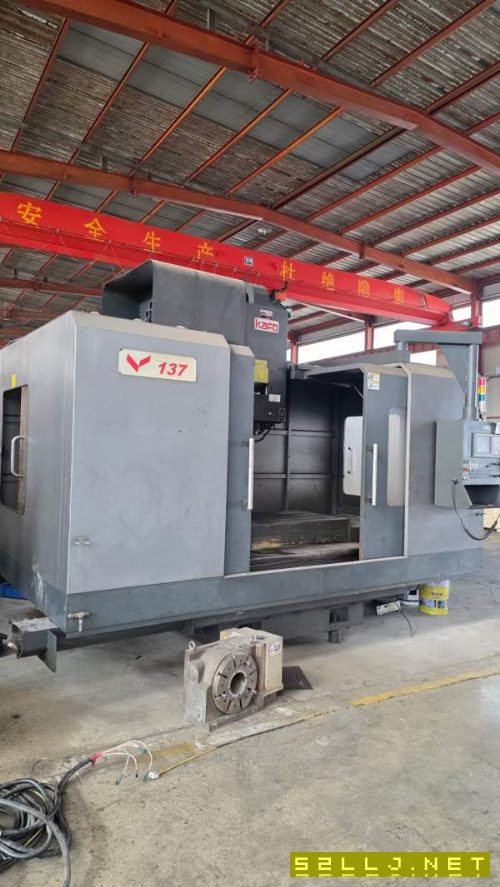 台湾原装进口高峰VMC1370立式加工中心，行程1300x700x.