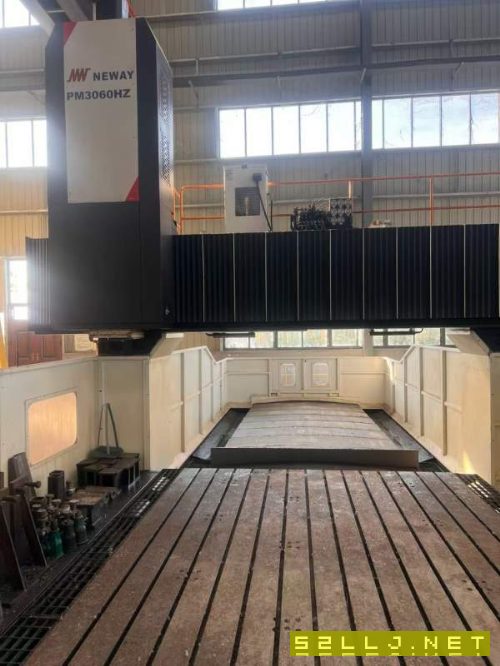 纽威PM3060HZ。工作台3X6米,门宽3.8米,门高1.6米。.