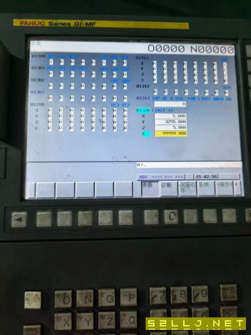 刚买下海天6米龙门,BT50齿轮箱主轴,工作台26米,门.