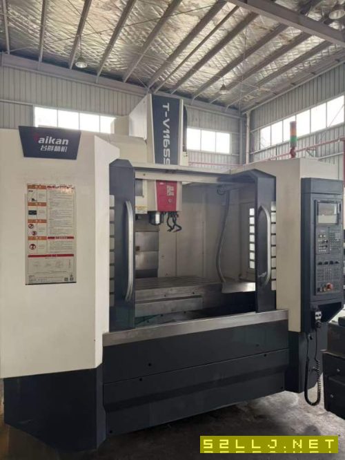 新到一台2023年台群T-V1165S加工中心,发那科OI-MFPlu.