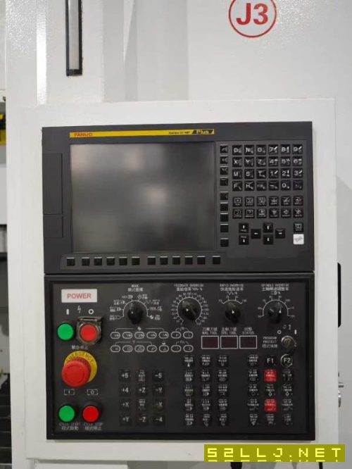 精志重型855加工中心，发那科MF