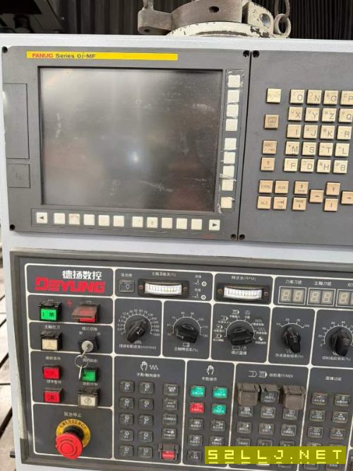 重型德扬5032数控龙门加工中心发那科MF系统BT50刀柄齿.