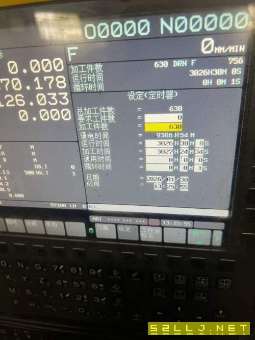 宁波海天36/80数控龙门，工作台3000/8000mm，门宽3650.