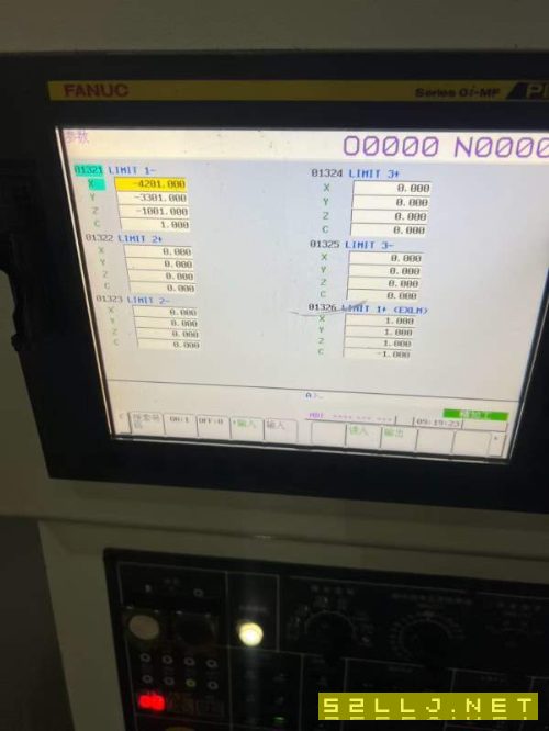 南通国盛4028龙门加工中心，工作台2000/4000mm，门宽2.