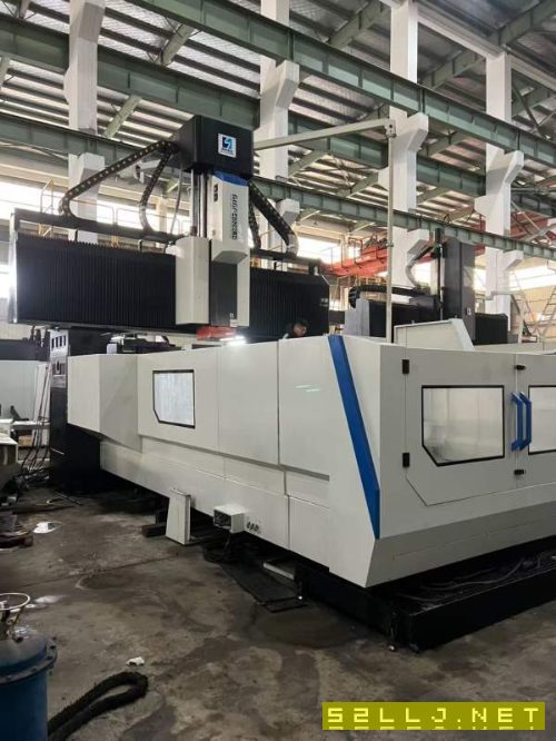 南通国盛4028龙门加工中心,工作台2000/4000mm,门宽2.