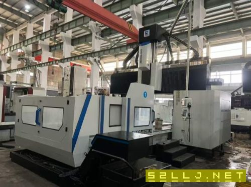 南通国盛4028龙门加工中心,工作台2000/4000mm,门宽2.