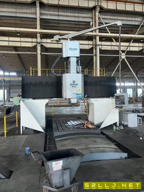广东工厂刚买两台重型3米海天HTM-28数控龙门，工作台2.
