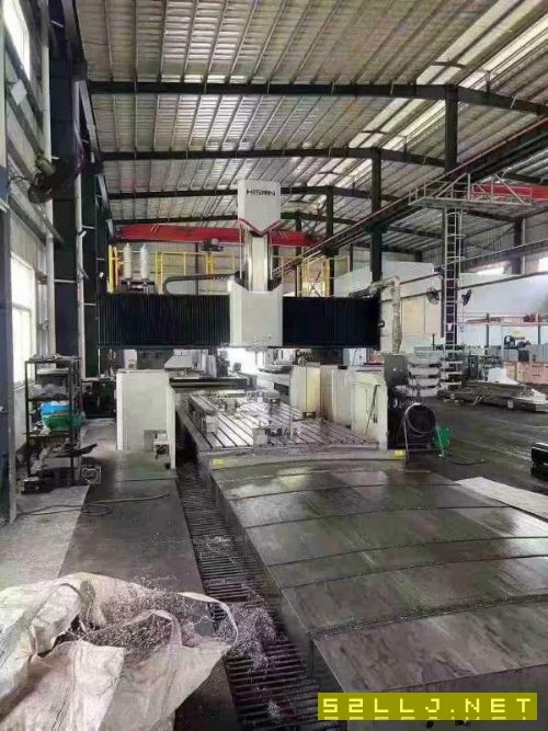 宁波海天36/80数控龙门，工作台3000/8000mm，门宽3650.