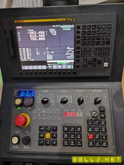 刚刚买下一台银鹏3020数控龙门铣发那科MF