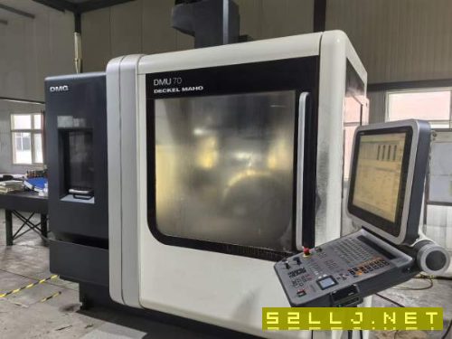 刚刚出炉的德玛吉70五轴加工中心，原汁原味，在位便宜.