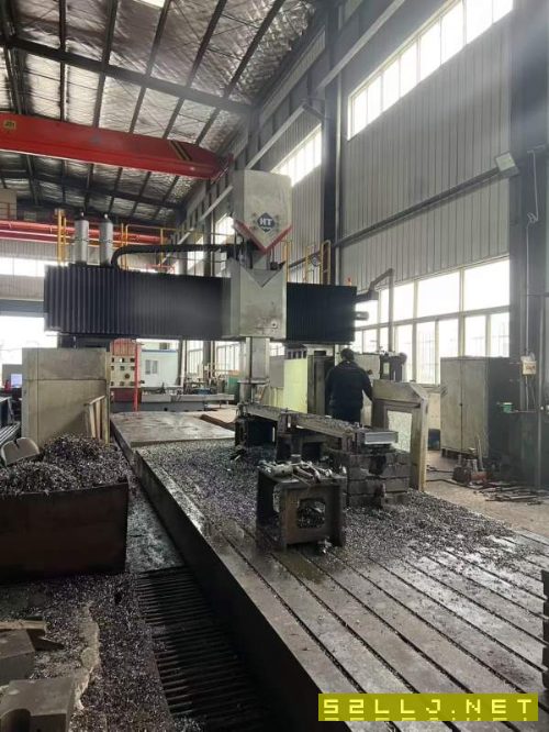 海天8032龙门,工作台82.5米,过龙门宽3.3米,过龙门.