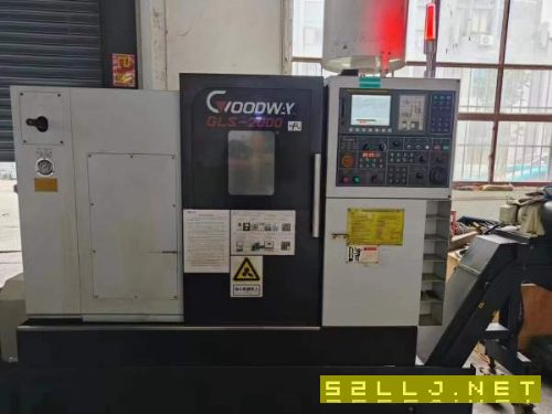 刚刚买下程泰GLS-2000斜轨车床、发那科TF系统，高配@.
