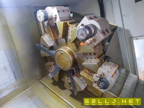 刚刚买下程泰GLS-2000斜轨车床、发那科TF系统，高配@.