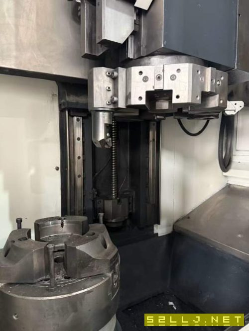 台湾油机KV-320ES数控立车，同款四台带Y轴，旋转径：6.