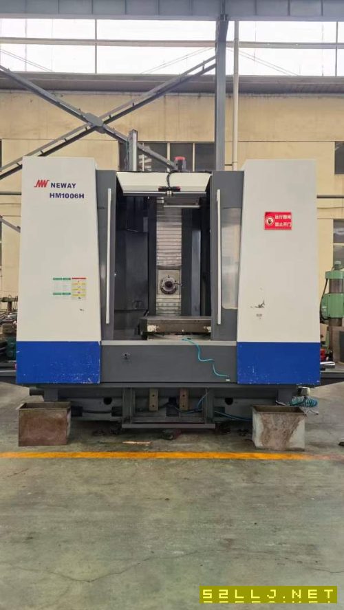 纽威1米单工位卧加。型号HM1006H单工位卧加,发那科系.