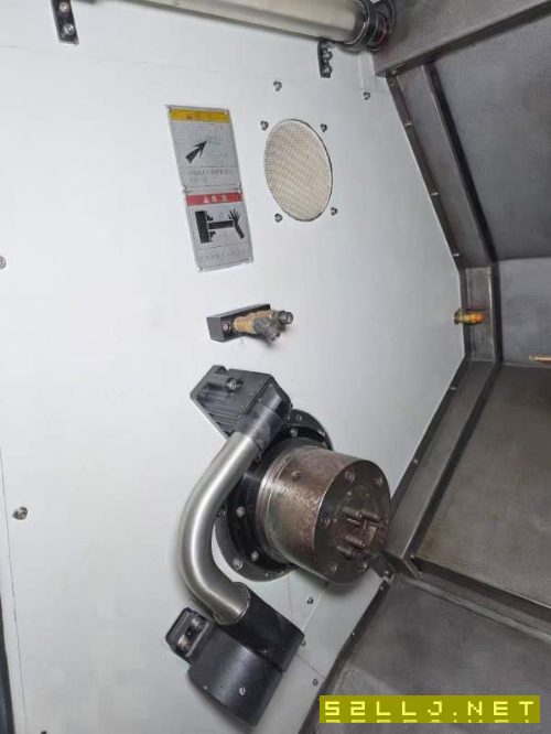 同款3台,台湾原装友佳双主轴数控车床FTC-350S,配8寸.