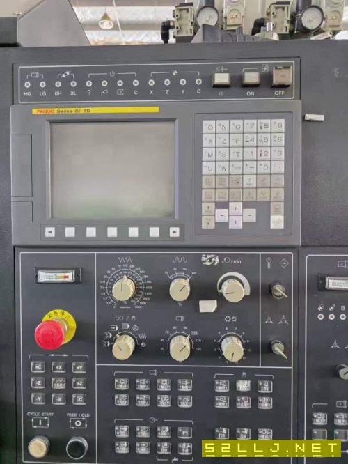 同款3台,台湾原装友佳双主轴数控车床FTC-350S,配8寸.