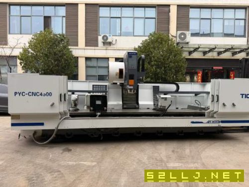 已售1台同款还有3台普拉迪pyc4500带320谭兴四轴。铸件.