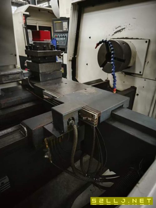 重庆二机6150数控车床，长度1米，广数980tdi系统，导.