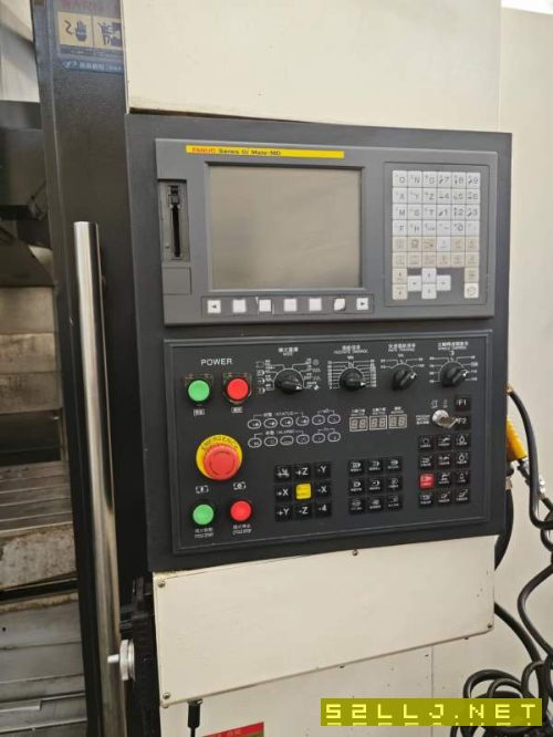 扬森1375加工中心,BT50主轴,两线一硬床身,发那科系.