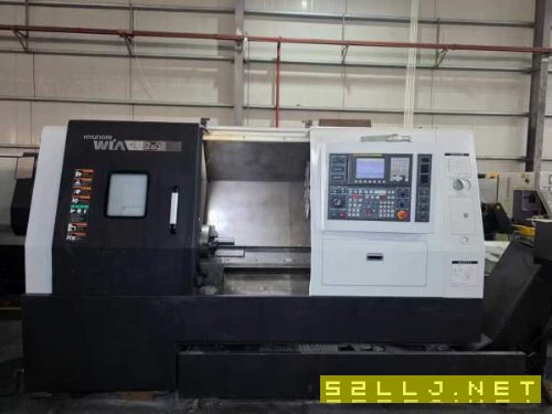 韩国原装威亚L280数控车床，配发那科系统，阿尔法驱动.