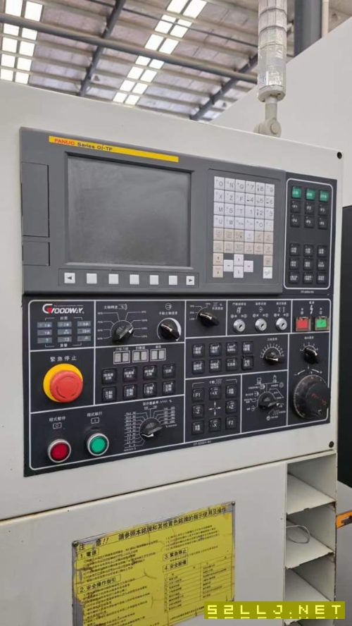 台湾程泰GLS1500e数控车，同款2台，发那科TF系统，6寸.
