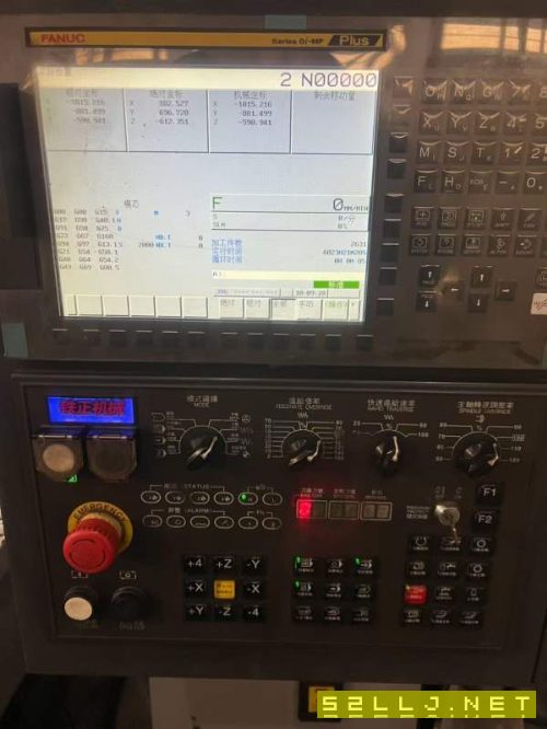 铁正WHY1800卧加，工作台800/800，BT50齿轮头，主轴油.