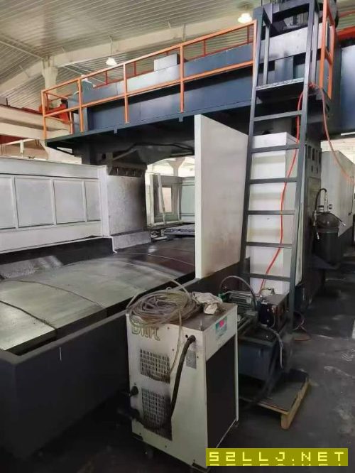 刚拿下宁波象山工厂23年宁波民盛4027数控龙门铣床,三.