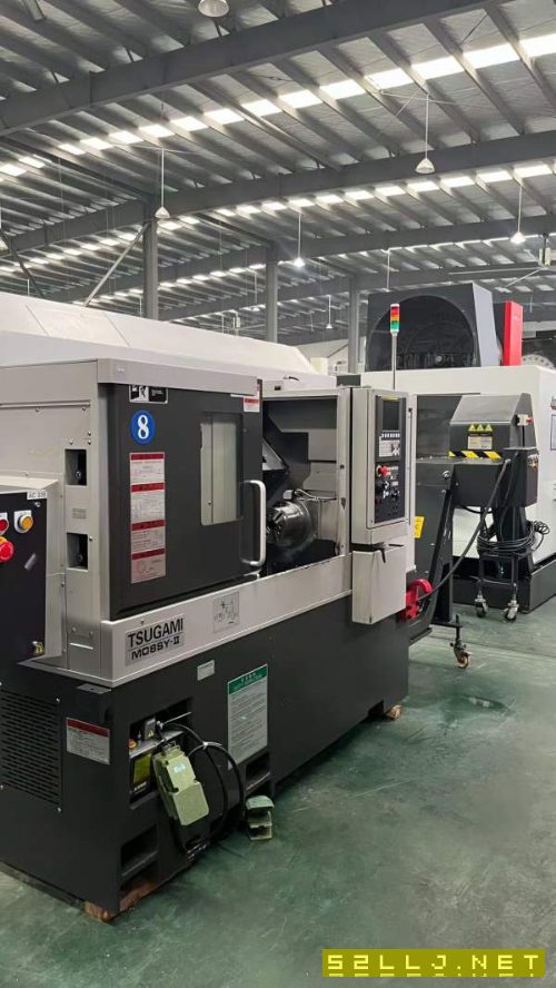 日本津上M08SY双主轴车铣复合机发那科TF系统,带Y轴,.