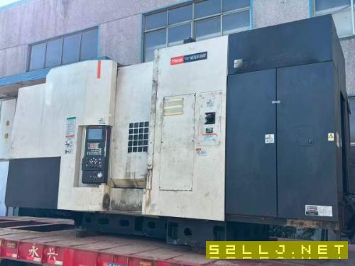 马扎克6000双工位卧式加工中心工作台尺寸：500x500mm.