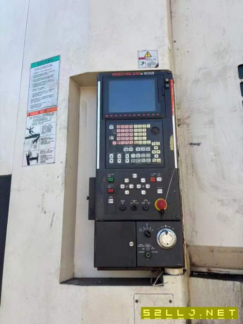 马扎克6000双工位卧式加工中心工作台尺寸：500x500mm.