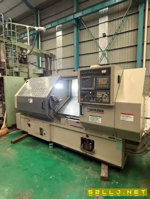 龙泽TW-46数控车床　　　　　加工能力：　床面上旋径.