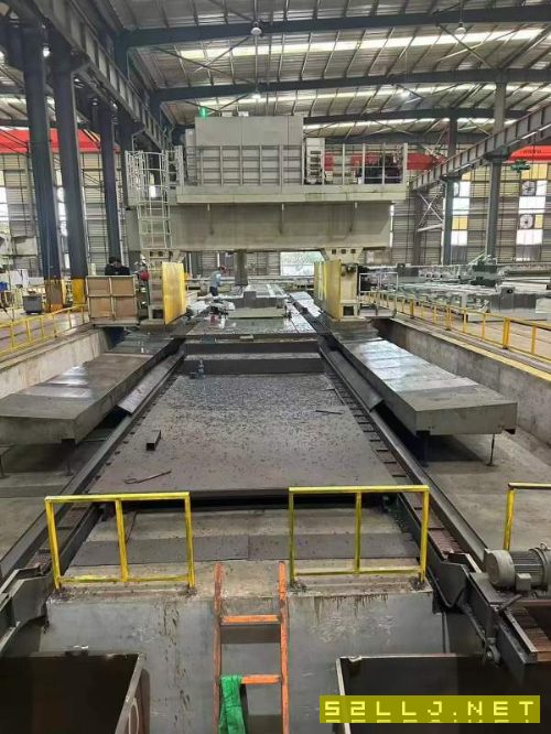 绍兴在位出售中捷20米龙门加工中心带防滑枕.动柱.带自.