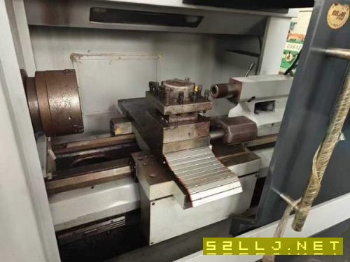 2016年宝鸡50P数控车床,液压卡盘,750mm加工长度,低.