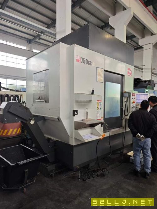 刚刚买下2022年哈斯750ss五轴加工中心两台,主轴12000.
