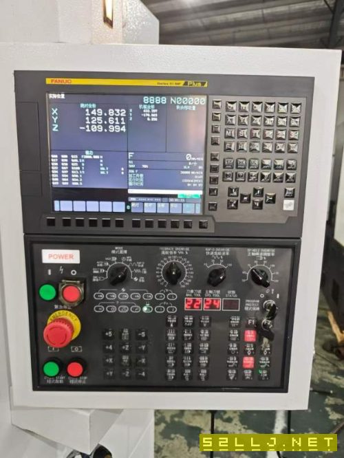 群志重型855加工中心，发那科MF