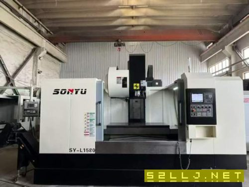 乔地1580加工中心，二线一硬导轨，三菱M80高配系统，B.