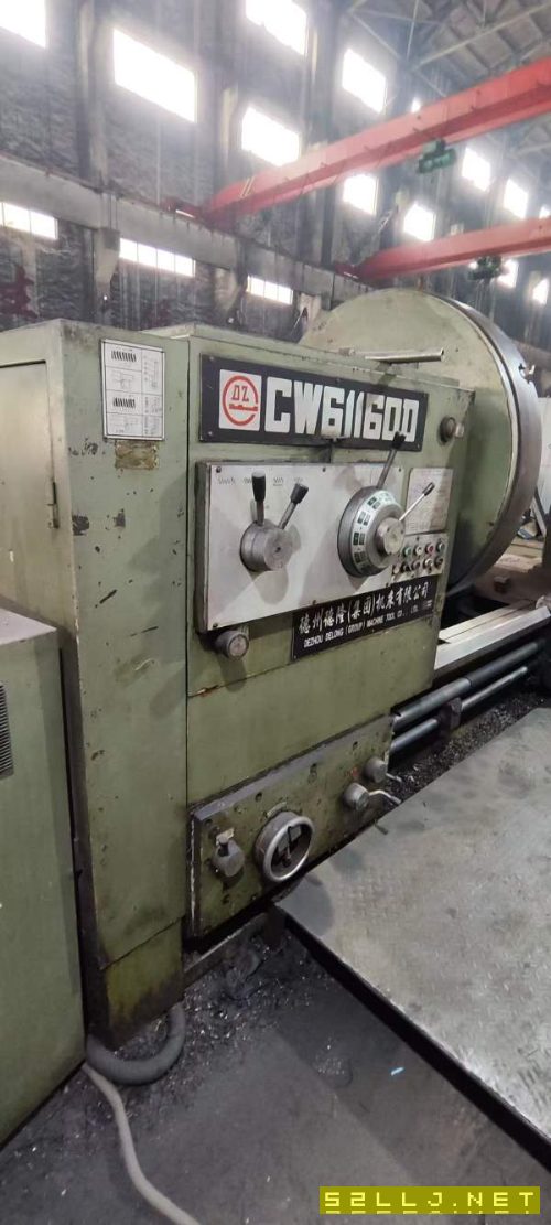 2023年德州德隆CW61160D6米车床,1.25米卡盘,755mm轨.