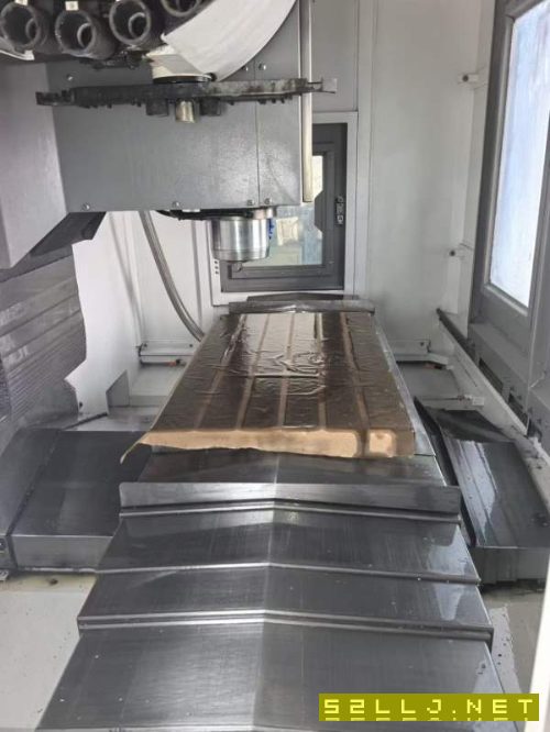 宏光伟业855加工中心，2023年机。三菱M80系统三轴滚柱.