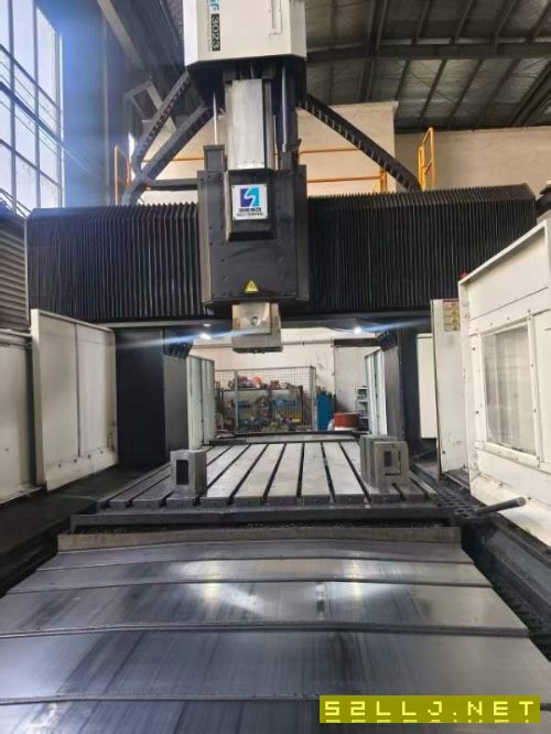 刚买一台国盛国盛3023RH龙门加工中心发那科MFPLUS系统.