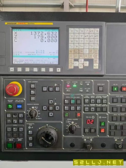 同款两台韩国原装斗山PUMA280M车铣复合，发那科系统，.
