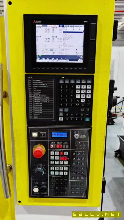 已售两台四台2023年台功T6钻攻机，三菱M80系统，BT30.