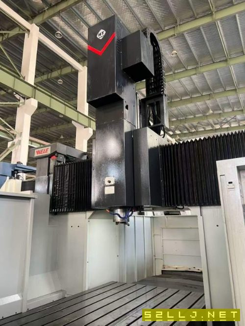 2米海天2016龙门加工中心，工作台mm，门宽1.57米，门.